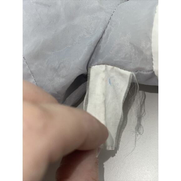 Fisher Price Puffalump Gray Christmas Mouse Candy Cane Plush 1987 Stuffed 12" - Picture 8 of 15